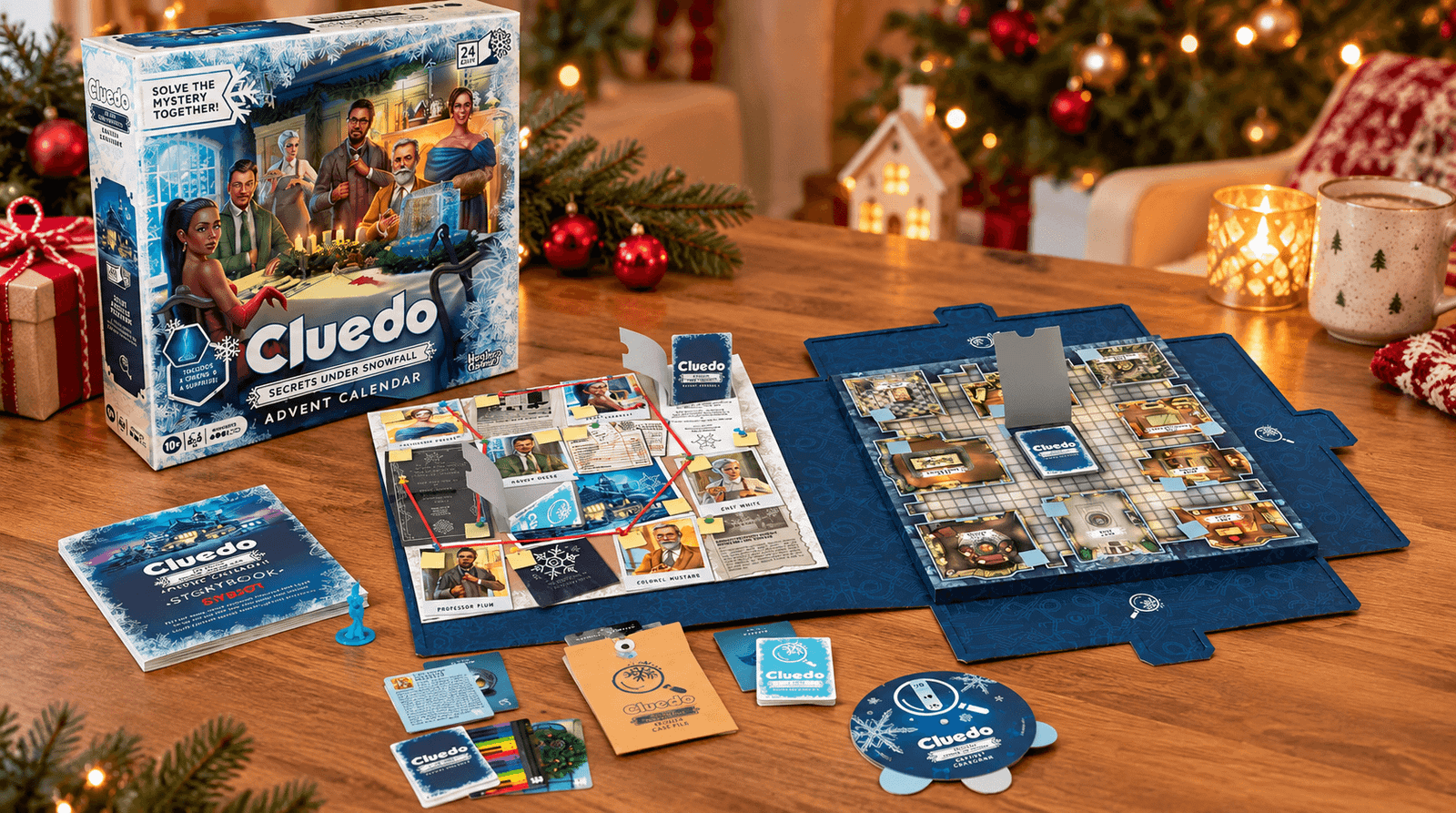 Cluedo Advent Calendar: A Mystery A Day Keeps The Family At Play
